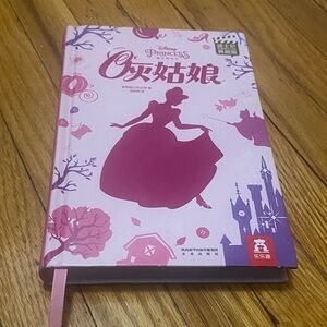 Disney Princess Cinderella Pink Graphic Novel Storybook Chinese Edition